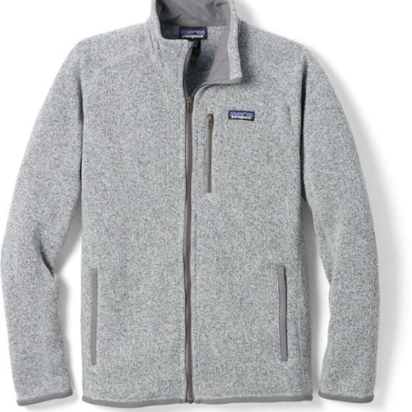 Patagonia Other - Patagonia Men's Performance Better Sweater Sz XXL Full Zip 25527 Stonewash Grey